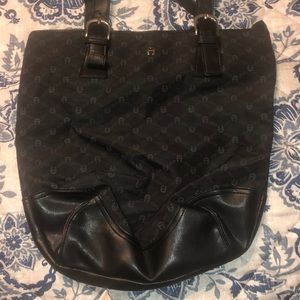 Black Aigner Handbag. Nice Condition